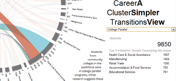 Visualization Transitions into the Workforce